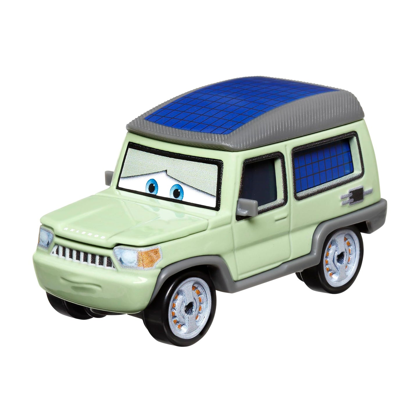 Disney / Pixar CARS 1:55 Scale Die Cast Miles Axlerod with Open Hood - Chase [Palace Chaos 4/9]