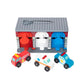 Melissa & Doug Keys and Cars Rescue Garage Wooden Toy Vehicles Set