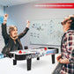 Goplus Air Hockey Table, 42 Inch Tabletop Air Hockey Game with LED Scoreboard, 2 Pucks, 2 Pushers, Powerful Motor, Indoor Arcade Table Gaming Set