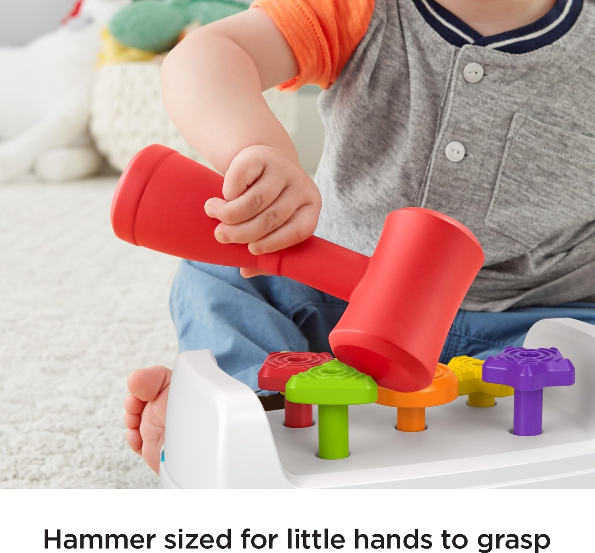 Fisher-Price Tap & Turn Bench Activity Toy