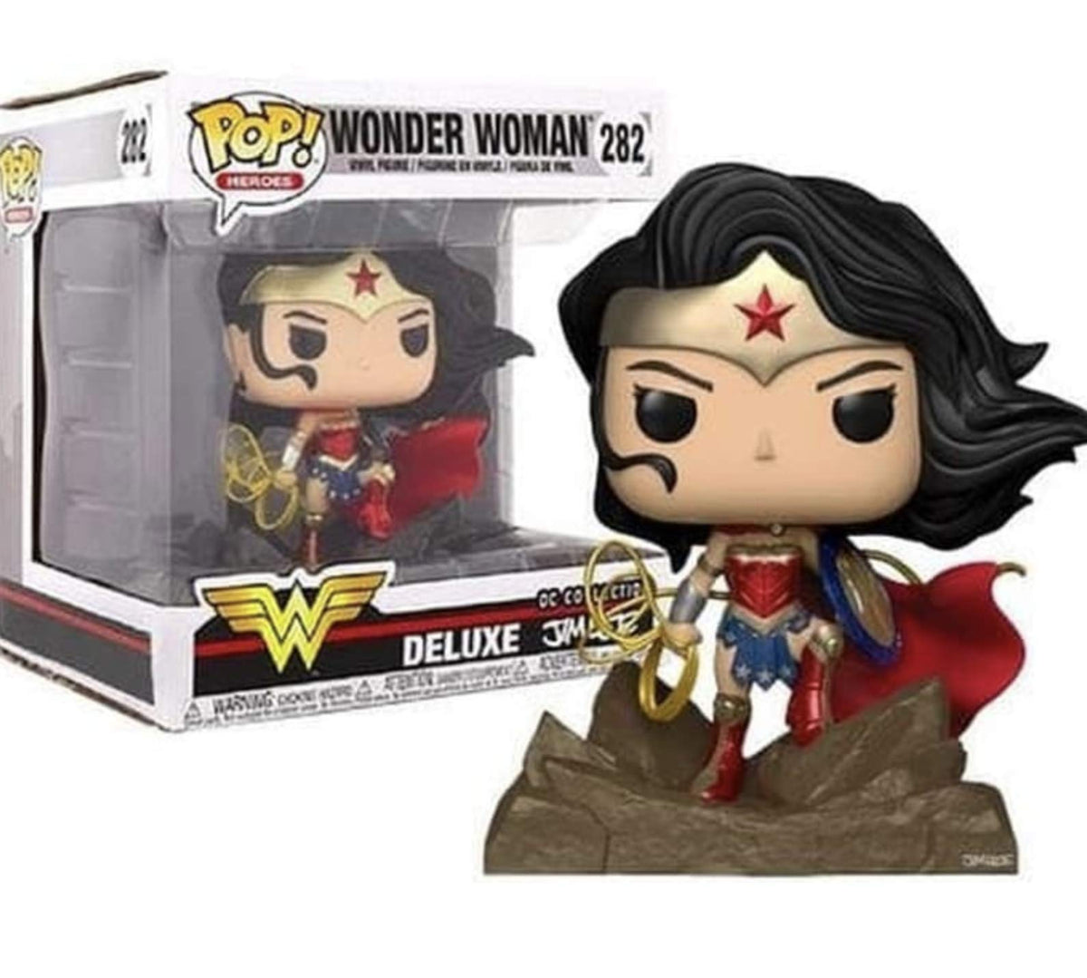 Funko Pop Dc Comics Wonder Woman Jim Lee Deluxe 282 Exclusive Vinyl Figure