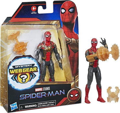 Marvel Spider-Man: No Way Home Mystery Webgear/Spider-Man Iron Spider Integrated Suit Action Figure F1916 Authentic