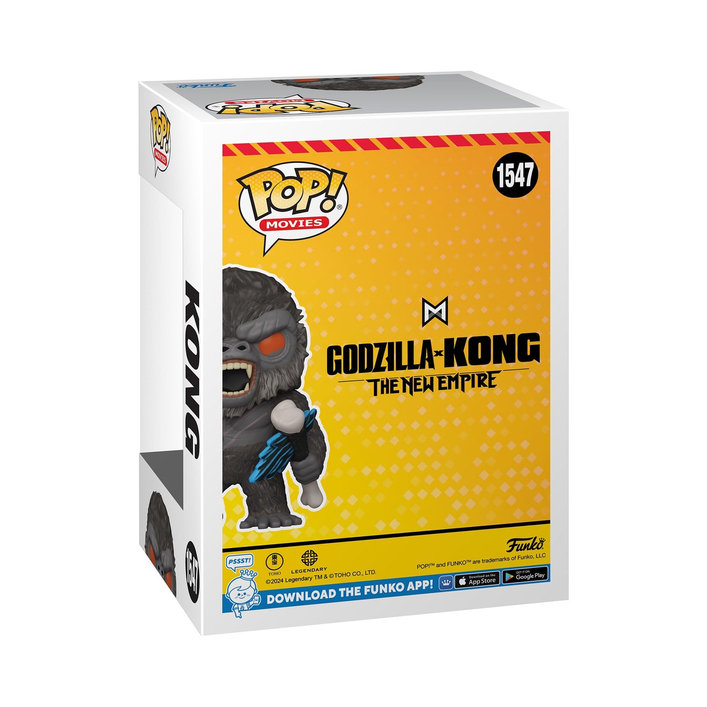 Funko Pop! Movies: Godzilla Kong The New Empire - Kong *Battle Pose* (Target Exclusive)