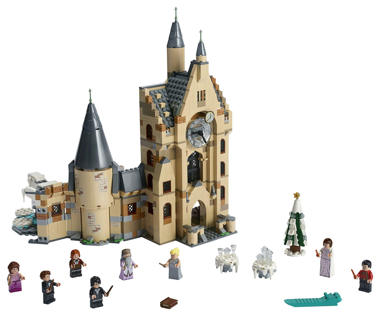 LEGO Harry Potter Hogwarts Clock Tower 75948 Build and Play Tower Set with Harry Potter Minifigures, Popular Harry Potter Gift and Playset with Ron