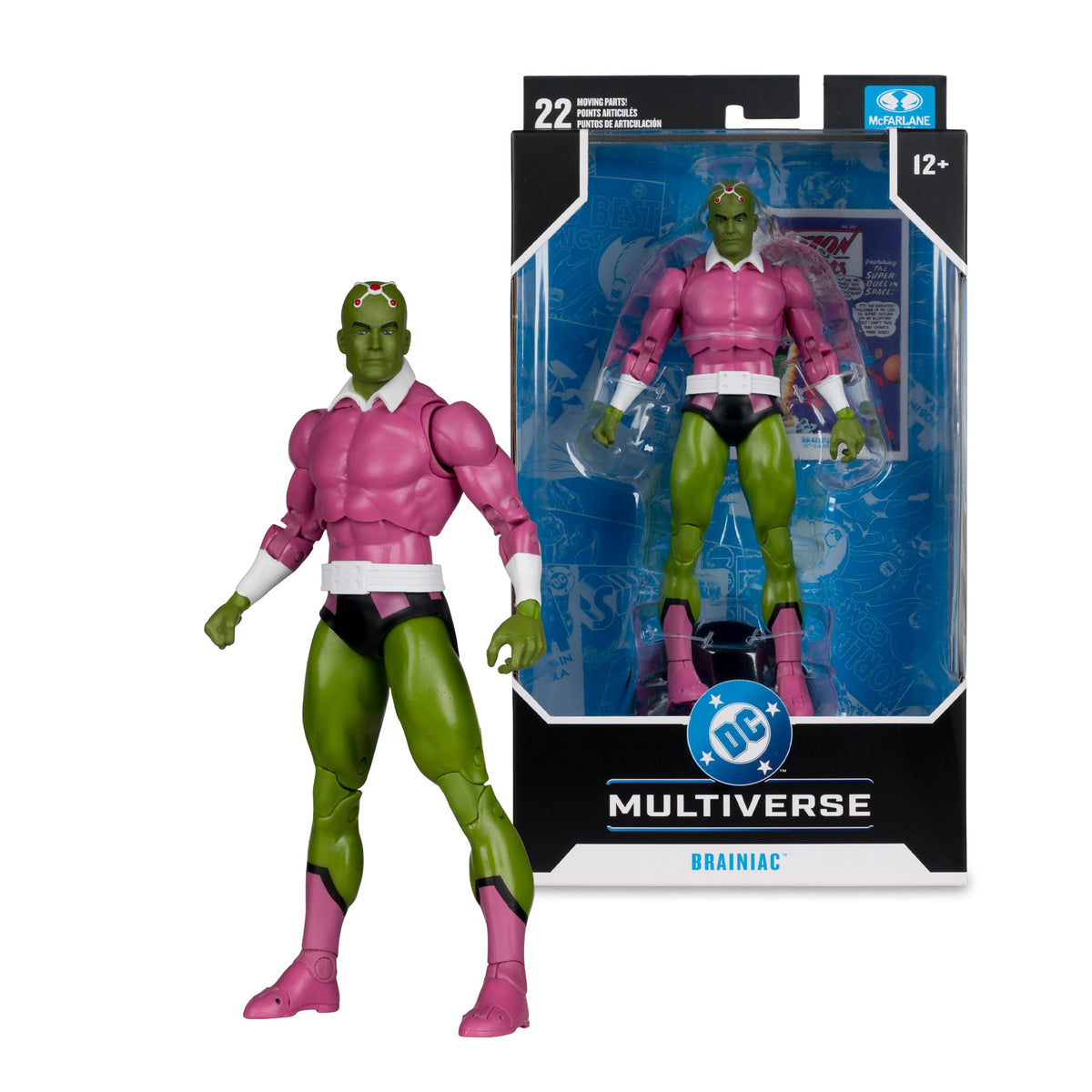 McFarlane Toys- DC Multiverse Brainiac (DC Classic) 7in Action Figure