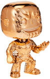 Pop Funko Thanos Orange Chrome Walmart Exclusive Vinyl Figure