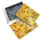 Cobble Hill 1000 Piece Puzzle - Rainbow Collection: Yellow - Sample Poster Included