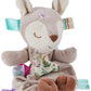 Taggies Lovey Soft Toy, 11-Inches, Flora Fawn