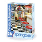 Springbok Puzzle to Remember - Alzheimer & Dementia Activity - 36 Piece Jigsaw Puzzle The Malt Shop - Made in USA