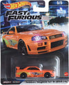 Hot Wheels Nissan Skyline GT R, Fast & Furious 5/5 [Orange]
