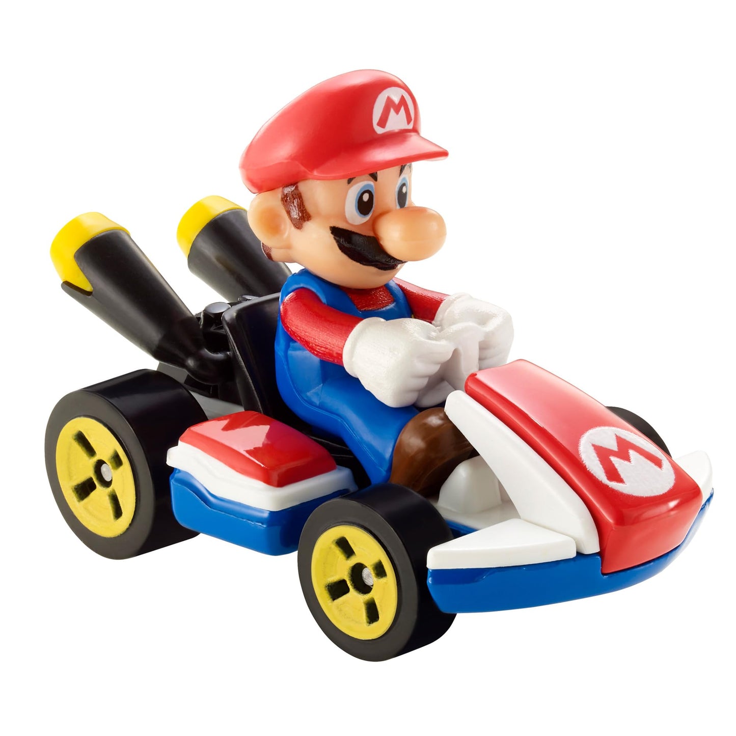 Hot Wheels Mario Kart Collection of 1:64 Scale Die-Cast Replica Vehicles, Toy Collectibles