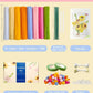 YYUENG TAK 500 Pcs Dopamine Colors Pipe Cleaners Flower kit,Chenille Stems for DIY Art Projects Creative Gift,Pipe Cleaners Craft