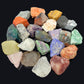 Rock & Mineral Collection Kit for Adults and Kids Natural Rocks for Tumbling Polishing Gemstone Raw Crystals Rough Stones for Wicca & Reiki (24Pcs)