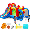 Inflatable Bounce House for Kids | 6 in 1 Play Mode Inflatable Jump House, Outdoor/Indoor Bouncy House with Blower, Jump Bounce House with Slide
