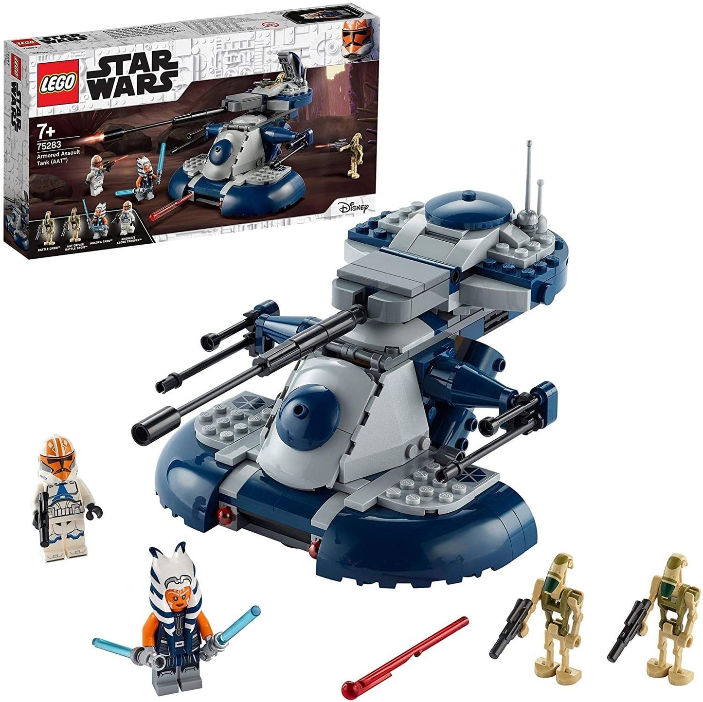 Lego 75283 Star Wars Armored Assault Tank (AAT) Set with Ahsoka Tano Minifigure