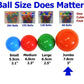 2.5X The Size - My Balls Pack of 150 pcs 3'' Jumbo Size Crush Proof Balls - Phthalate & BPA Free, Perfect Amount for a Pack 'n Play