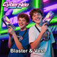Laser Tag Guns Set of 4 with Vests - Gifts for Teenage Boys Girls Ages 8-12