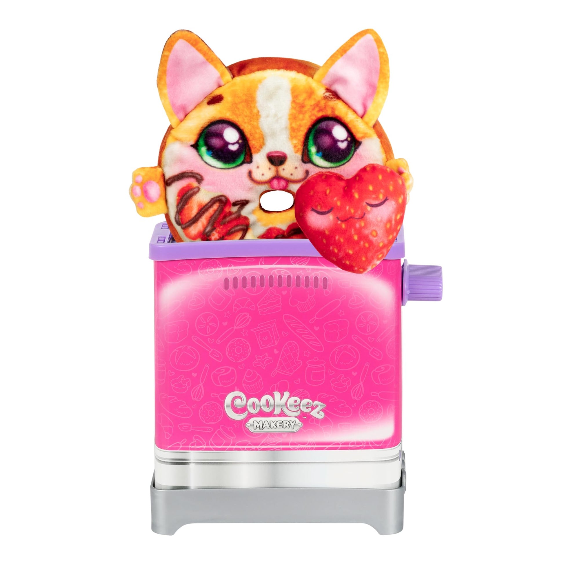 Cookeez Makery Toasty Treatz Toaster with Scented Plush - 2 Pack; Make A Soft and Squishy Surprise Plush Friend. Pop-in-Bread and See A Surprise Plush