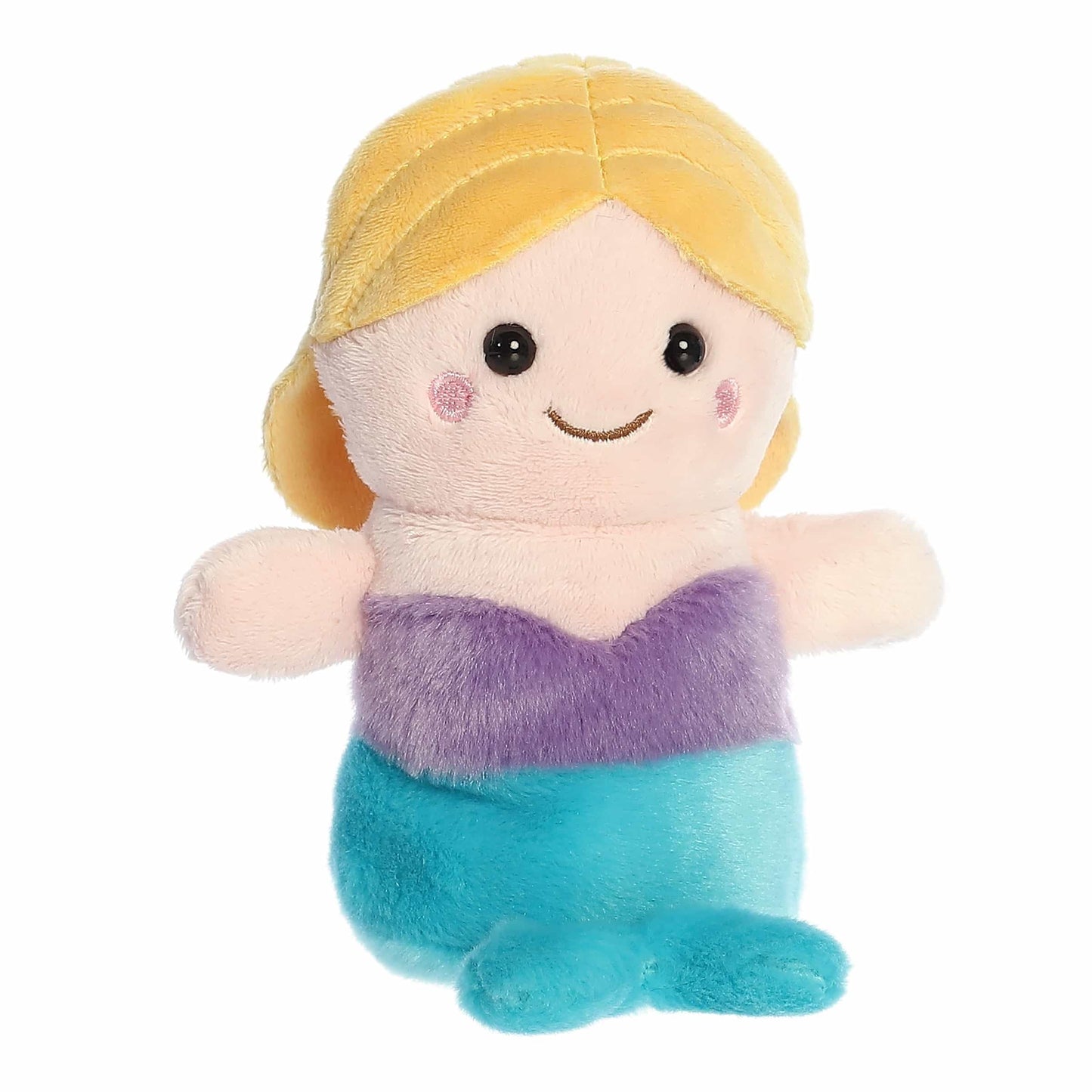 Aurora® Adorable Palm Pals™ Serena Mermaid™ Stuffed Animal - Fun Collectible Plush for Kids and Adult Collectors - Perfect for Decorating Rooms