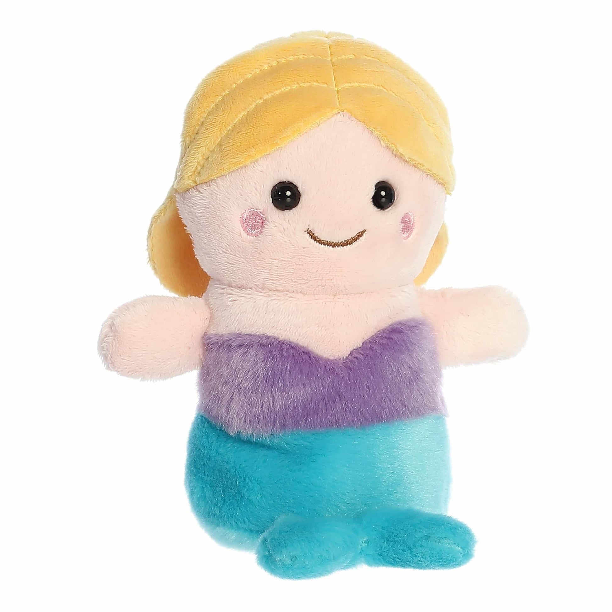 Aurora® Adorable Palm Pals™ Serena Mermaid™ Stuffed Animal - Fun Collectible Plush for Kids and Adult Collectors - Perfect for Decorating Rooms
