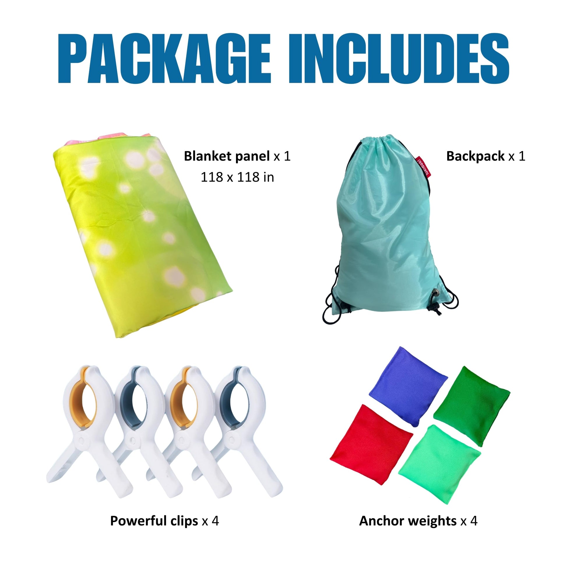 Magic Fort Building Kit for Kids - Large Lightweight Blanket Fort Making Kit Clips with CPC Certification - Portable Playhouse Play Tent Fort
