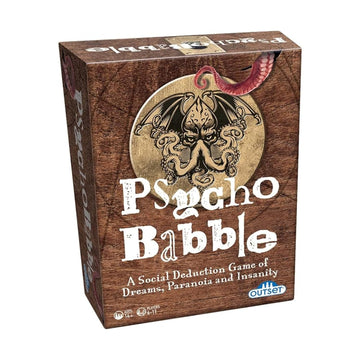 Outset Media Psycho Babble - A Social Deduction Party Game of Dreams, Paranois and Insanity - for 4 to 11 Players Ages 14 and up