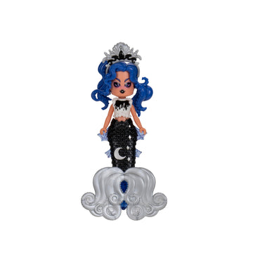 Royale High 3” Dark Mystic Mermaid Fashion Doll - 1 Figure with 9 Fashion Accessories - Virtual Item Code Included - Series 3 - Ages 5+
