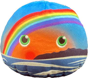 Thunderheads Rainbow Plushie, Nature-Inspired Educational Plushie with Fun Fact Card, Soft Collectible & Sustainably Made Learning Tool for Exploring