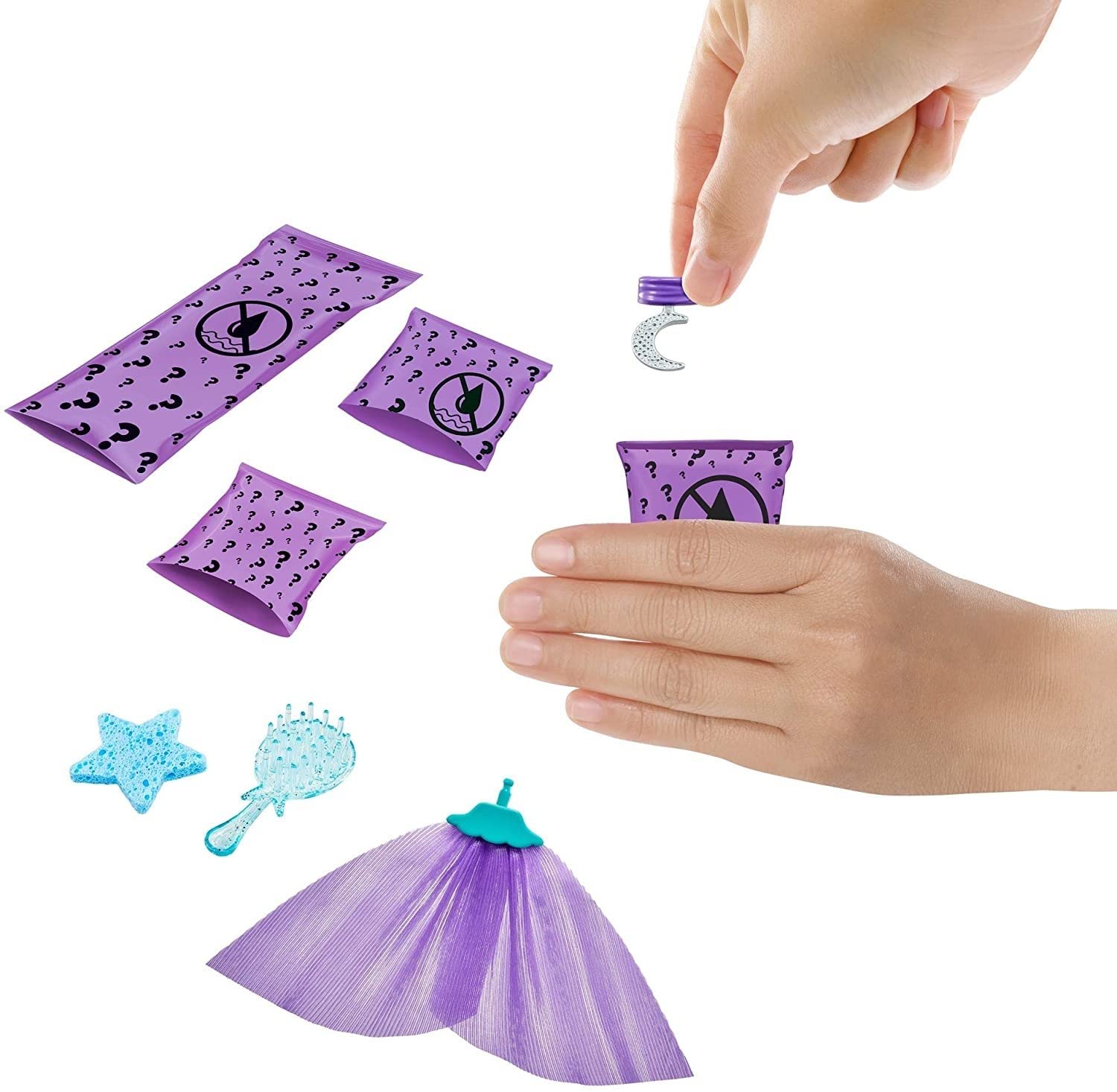 Barbie Color Reveal Doll with 7 Surprises [Styles May Vary]