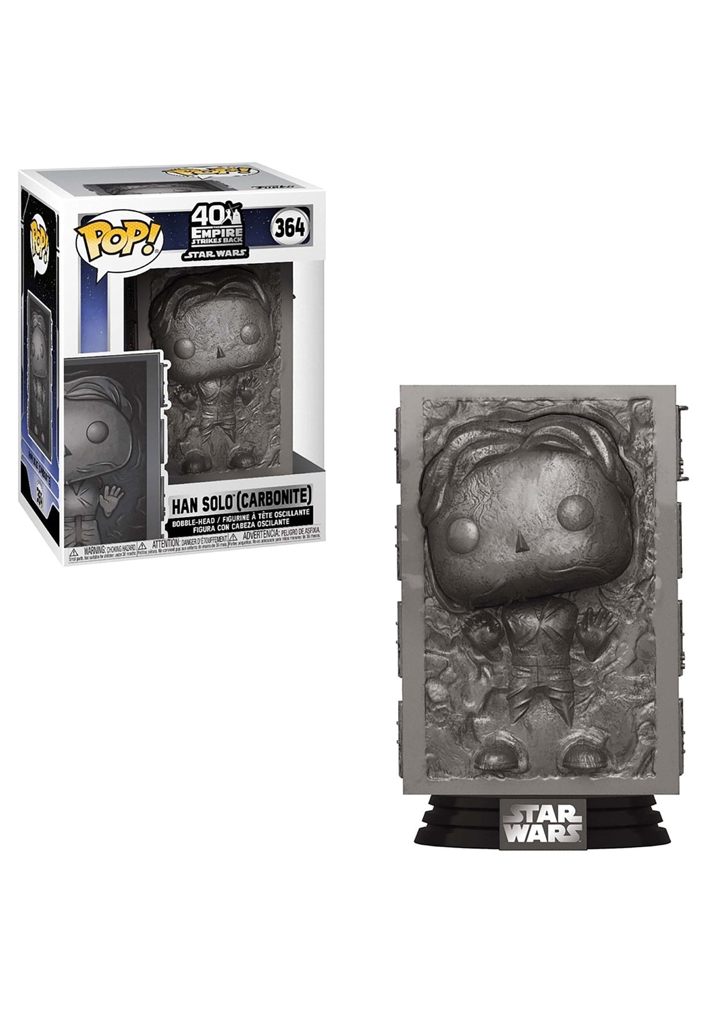 Funko POP! Star Wars: Han Solo in Carbonite - ESB 40th Anniversary