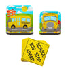 Blue Orchards School Bus Party Plates and Napkins (52 pieces for 16 Guests) - School Bus Party Supplies, School Bus Birthday Plates and Napkins