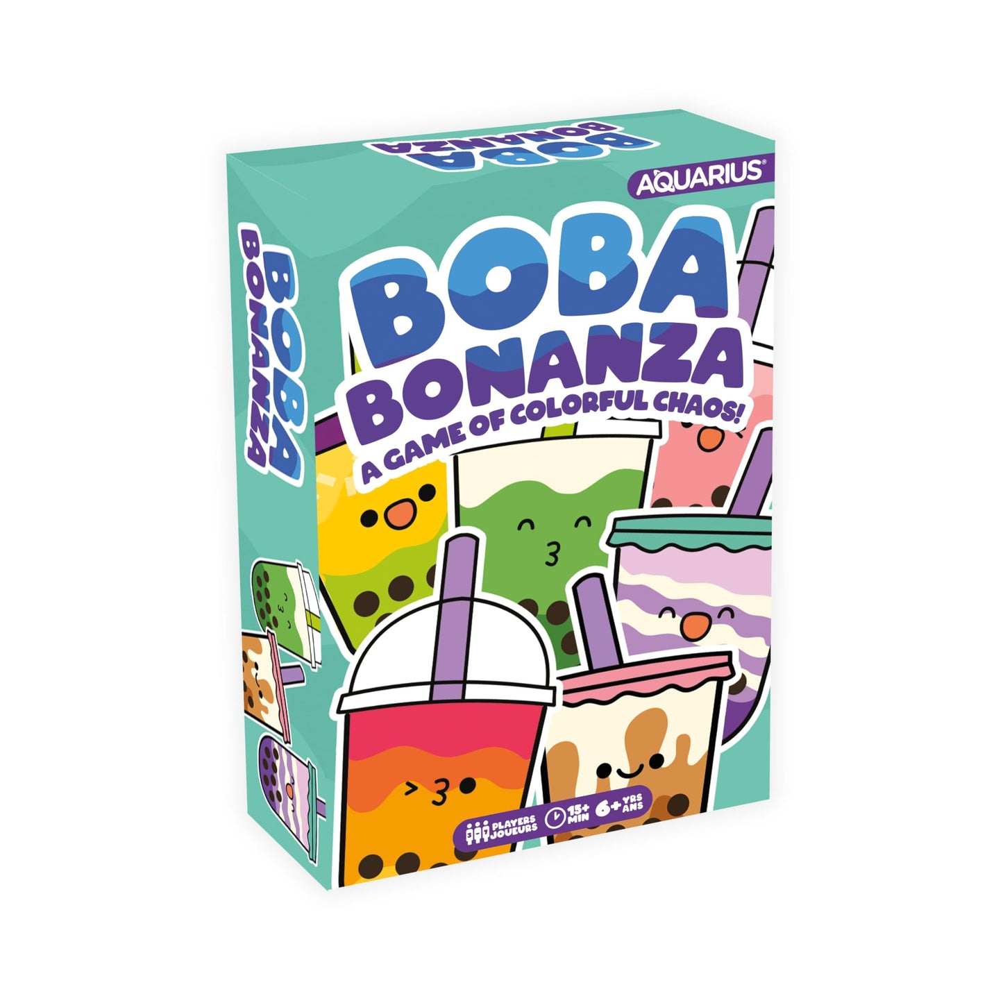 Aquarius Boba Bonanza Card Game - Boba Bonanza Card Game - Great Family Fun - Ages 6+ - Officially Licensed for Fun - Boba Bonanza - Merchandise