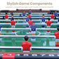 Rovibek 48” Foosball Table, Competition Soccer Game Tables for Adults Kids Teens, Table Games Includes 2 Balls & Sturdy Leg Levelers, Perfect for Home