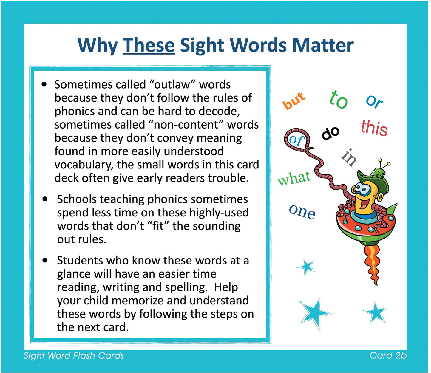 TestingMom.com Sight & Vocabulary Flash Cards - Ages 4-10, High-Frequency Reading Words