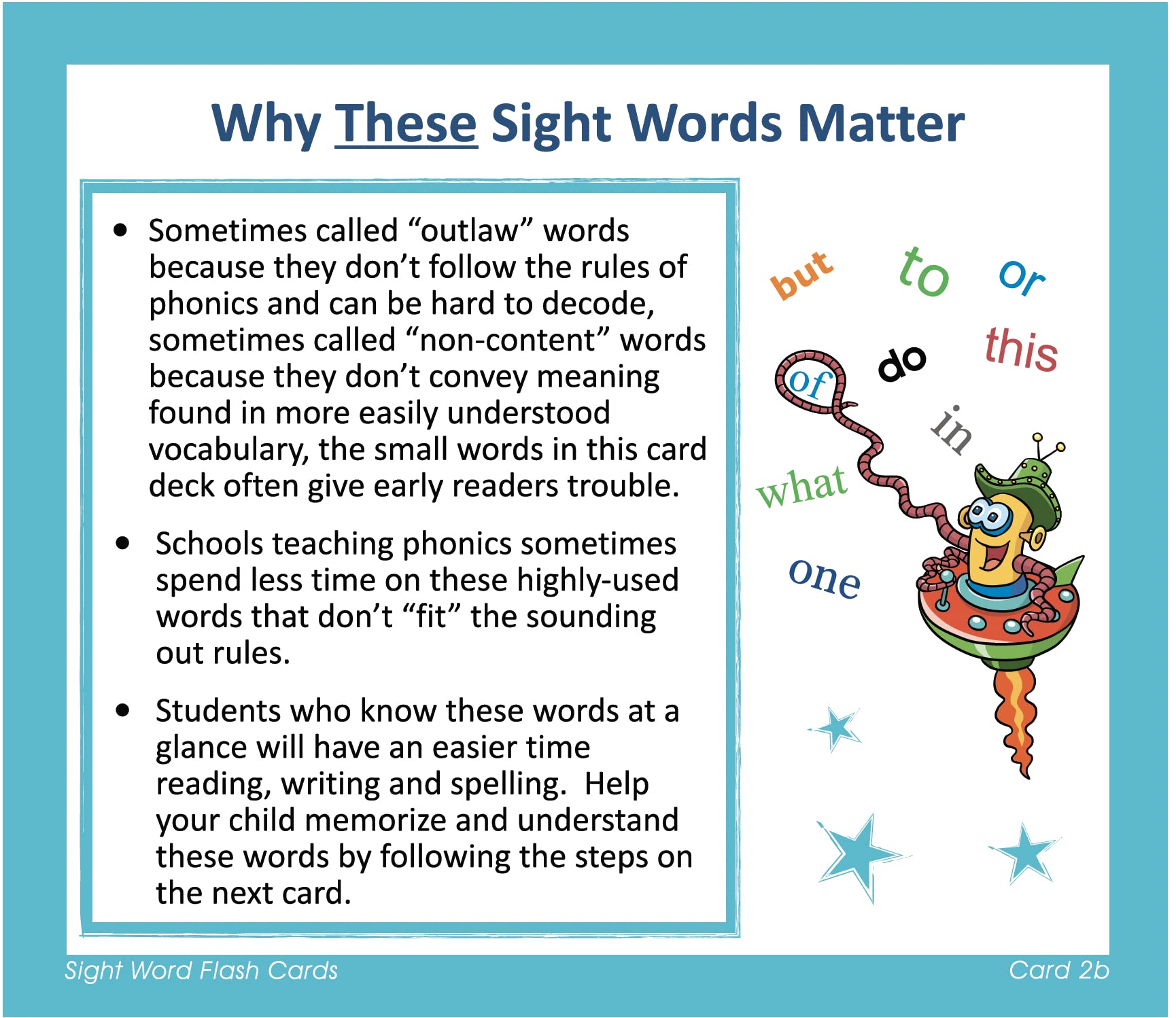 TestingMom.com Sight & Vocabulary Flash Cards - Ages 4-10, High-Frequency Reading Words