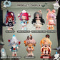 XiDonDon Crow Paradise Series Blind Box Random Design Action Figures Collectible Doll Toys Home Decorations, Holiday Birthday Gifts (Single Box)