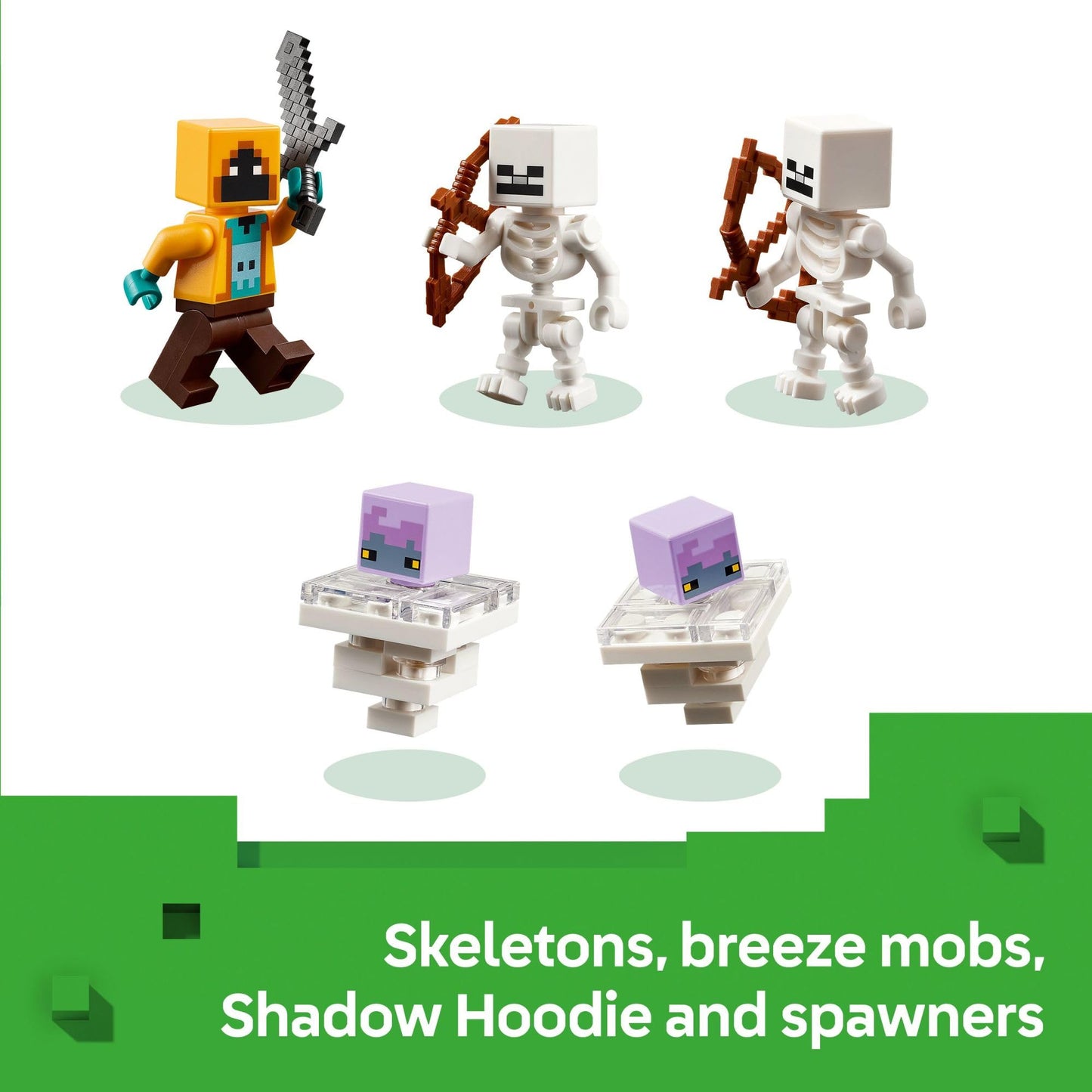 LEGO Minecraft The Trial Chamber Building Toy - Gamer Playset for Kids, Girls and Boys, Ages 8+ - Includes Shadow Hoodie Minifigure for Pretend Play