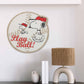 Peanuts Snoopy and Woodstock Play Ball Baseball Wood Wall Decor