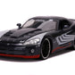 Jada Marvel 1:24 Dodge Viper Die-cast Car with 2.75" Venom Figure, Toys for Kids and Adults