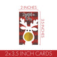 DISTINCTIVS Reindeer Christmas Scratch Off Cards, Christmas Party Game - 28 Count, Holiday Scratch Off Cards