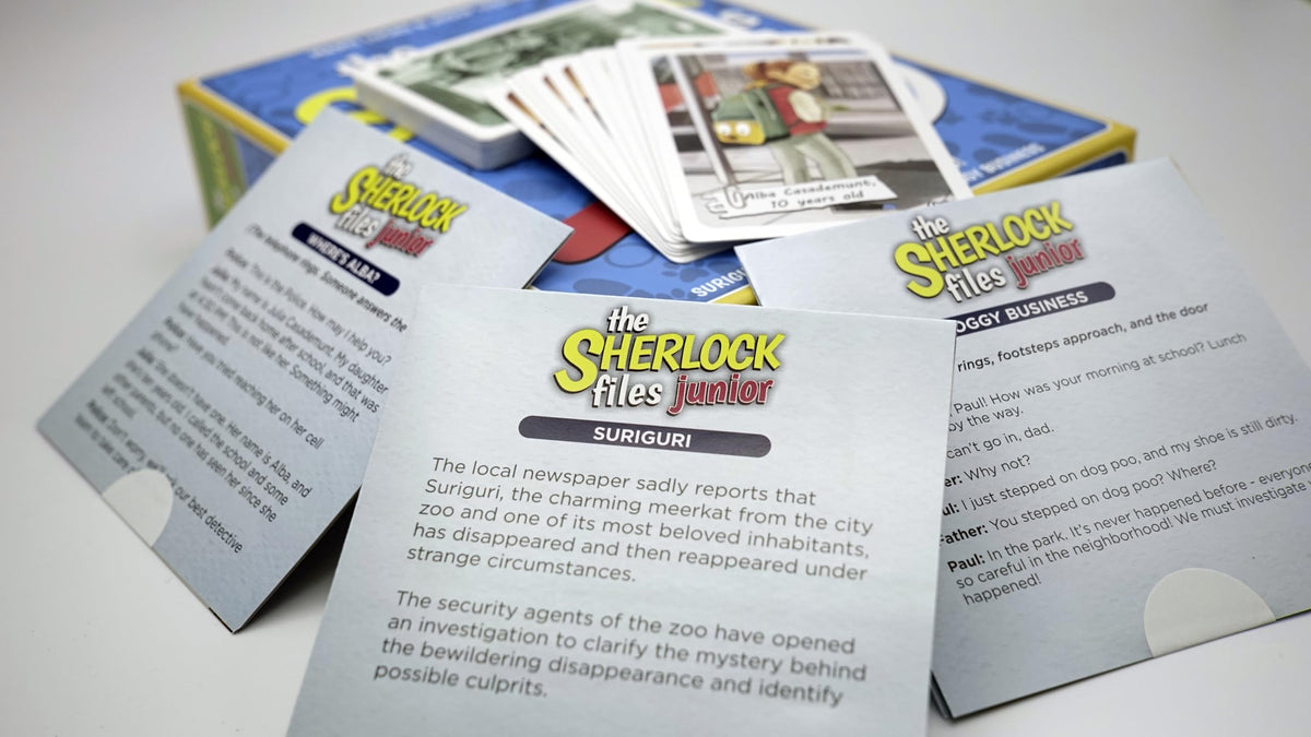 Sherlock Files: Junior Introductory Investigations, Strategy Board Games