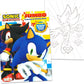 Sonic the Hedgehog Coloring Book for Kids Ages 4-8 - Bundle with Sonic and Shadow Coloring Pages, Activities, Games Plus Sonic Stickers, More | Sonic