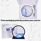 SNNplapla Moving Sand Art Picture Sand Art Liquid Motion Round Glass 3D Deep Sea Sandscape in Motion Display Flowing Sand Frame Desktop Art