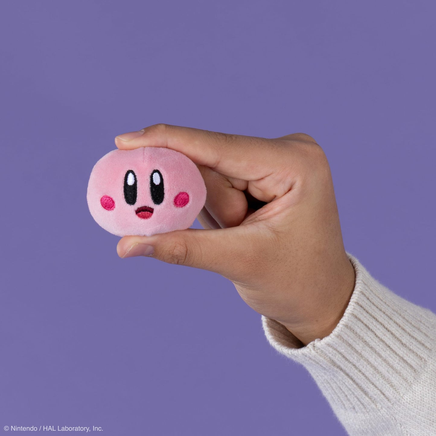 TOMY Gyummies Kirby Stress Relief Plush - 2-Pack with Kirby & Meta Knight - Squishy Collectible Plush Toys - Pocket Size Gifts for Gamers - Ages 6+