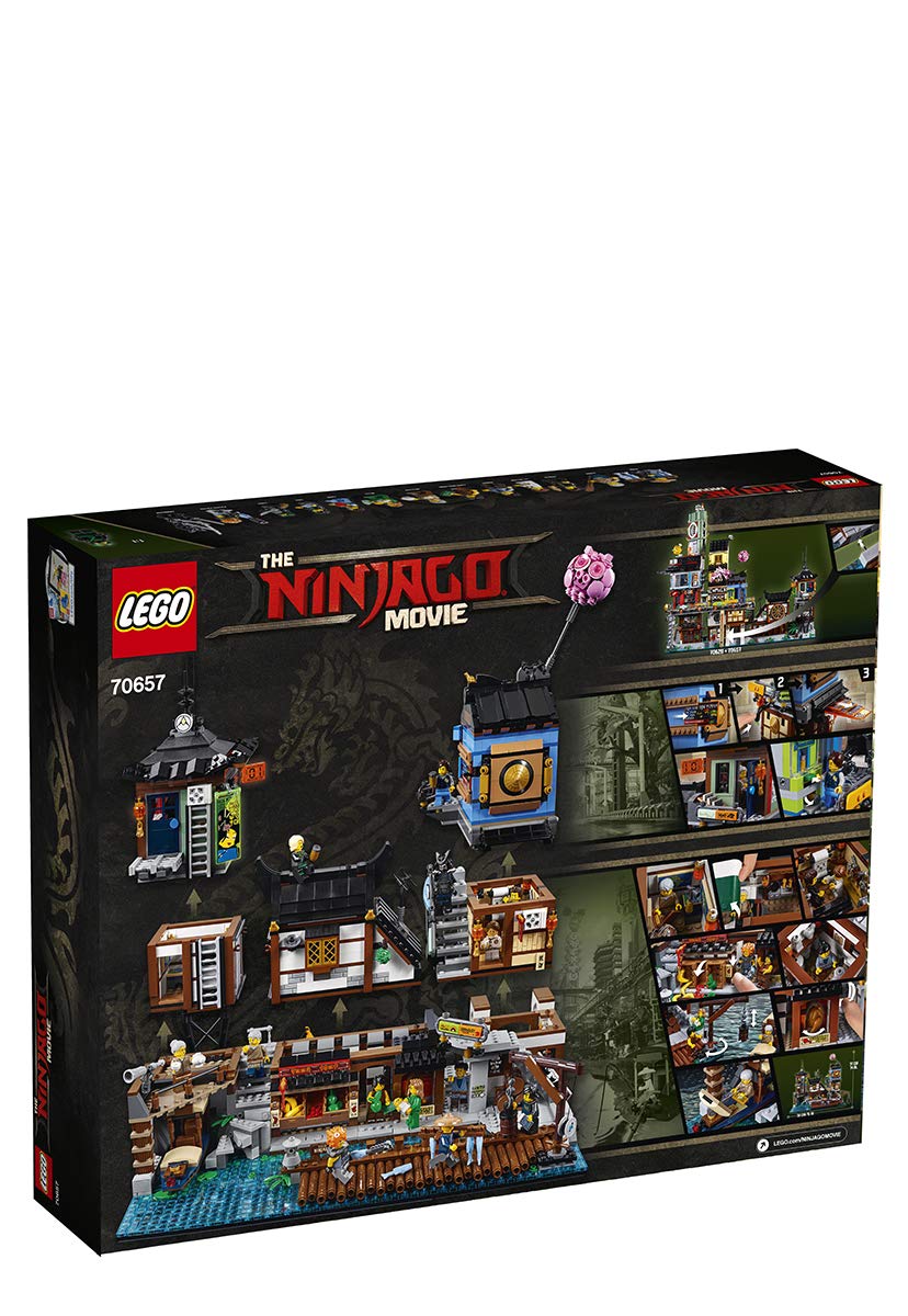 THE LEGO NINJAGO MOVIE NINJAGO City Docks 70657 Building Kit (3553 Pieces)