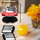 Motorcycle Motorbike Happy Birthday Honeycomb Centerpieces Extreme Soprts Racing Motocross Dirt Bike Theme Decor for Motorcycle Rider Man Boys Teen