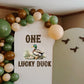 One Lucky Duck Frist Birthday Decal