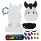 Fun Express Rainbow Zebra Sign Craft Kit, Makes 12