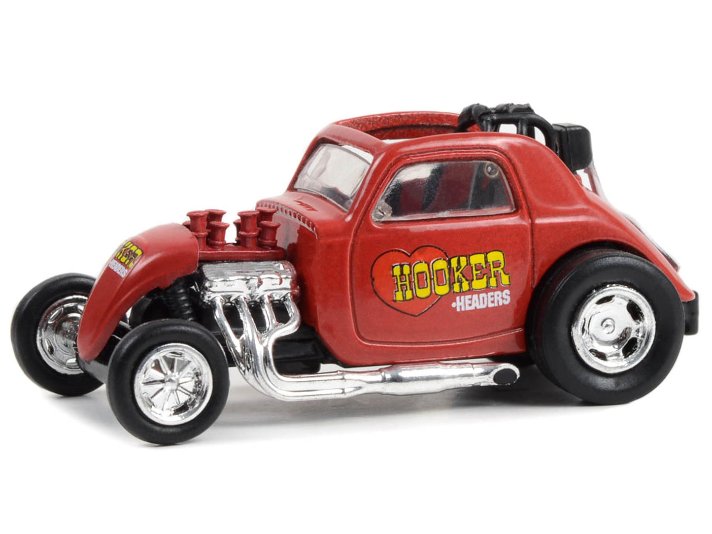 Topo Fuel Altered Dragster Red Running on Empty Series 16 1/64 Diecast Model Car by Greenlight 41160E