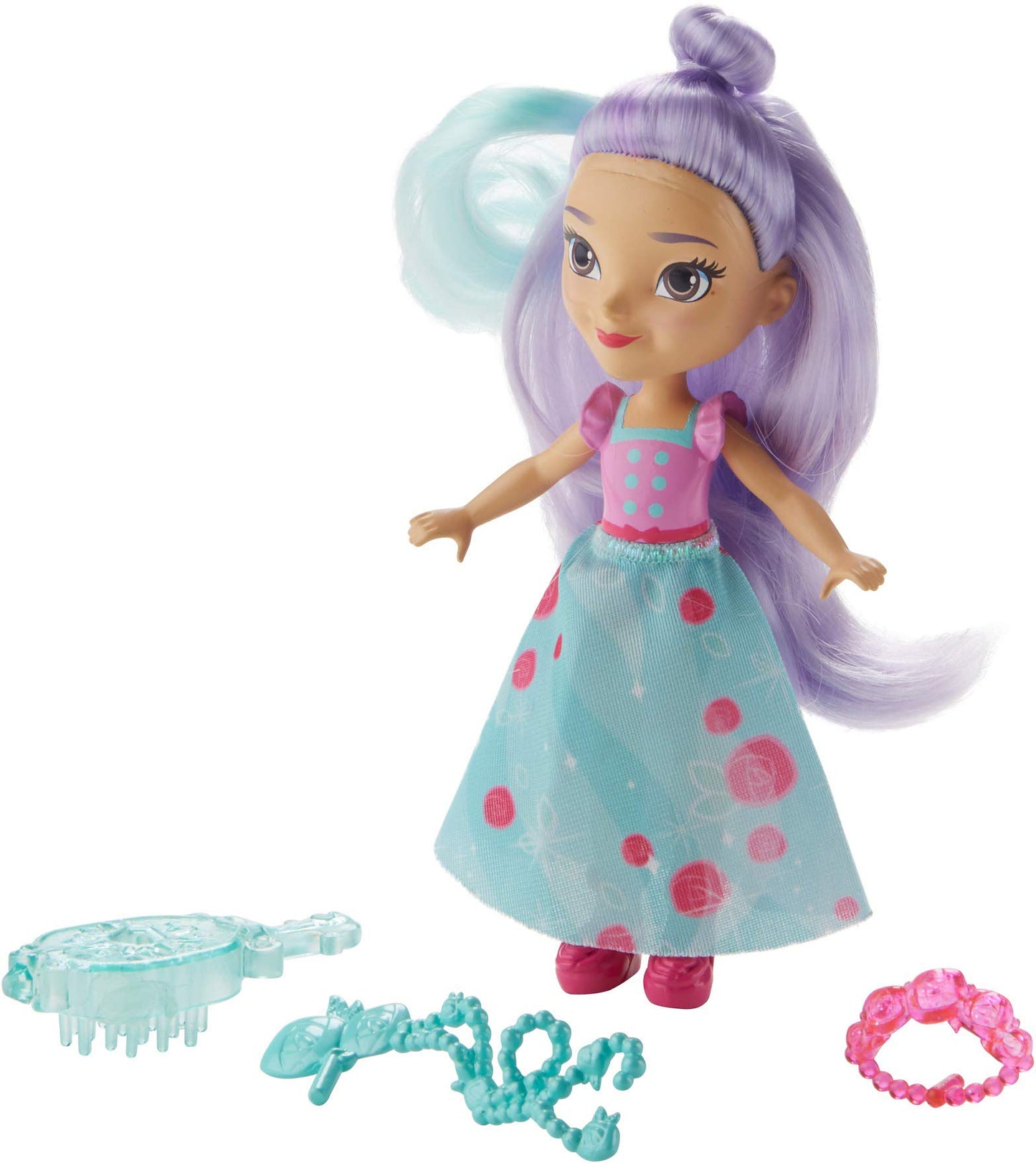 Fisher-Price Sunny Day Nickelodeon Sunny Day, Pop-in Style Ball Gown Blair, Multicolor, 6 inches